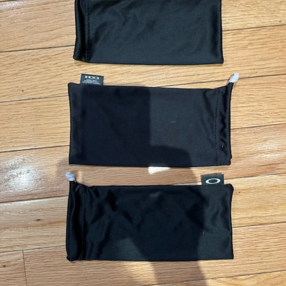 THREE (3) HDO Oakley High Definition Optics bags